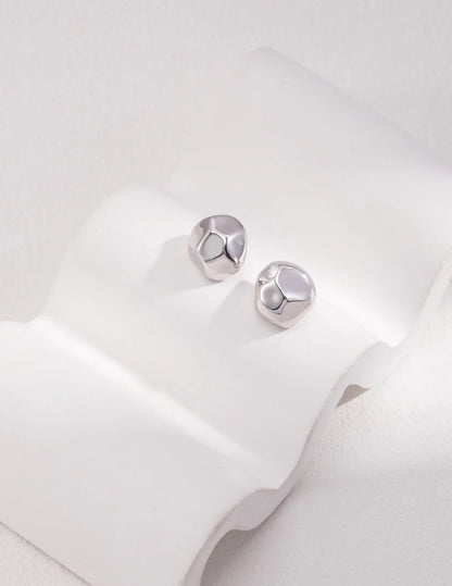 Bold Geometric Stud Earrings