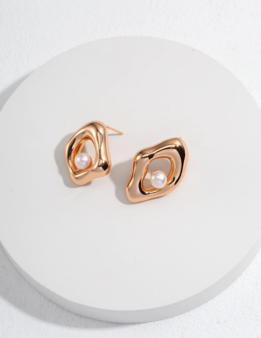 Minimalist Geometric Irregular Earrings